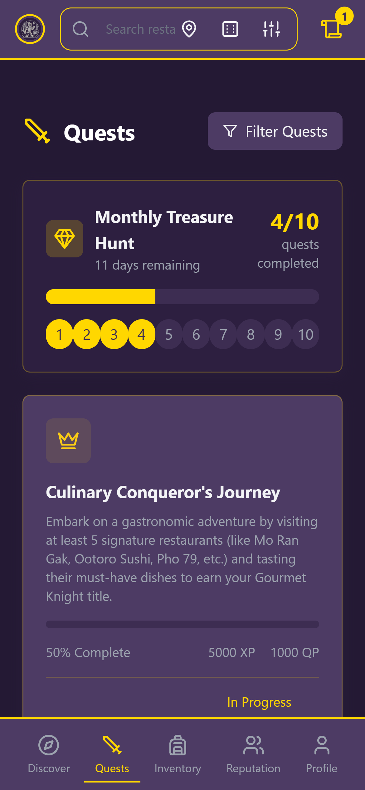 Hunt App