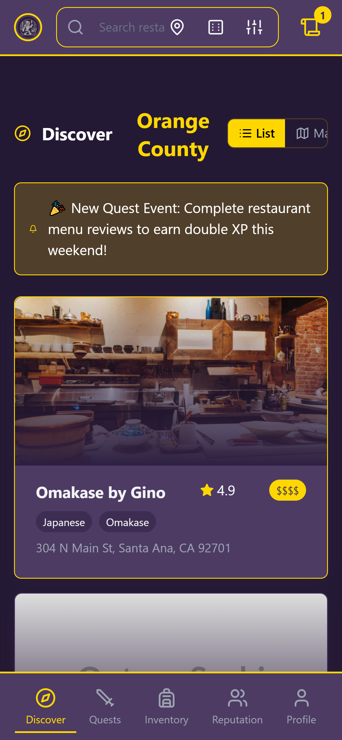 Hunt App Features